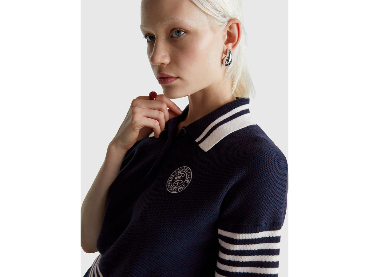 Benetton_Dark Blue_Sweater with Collar_1294E301D_252_05