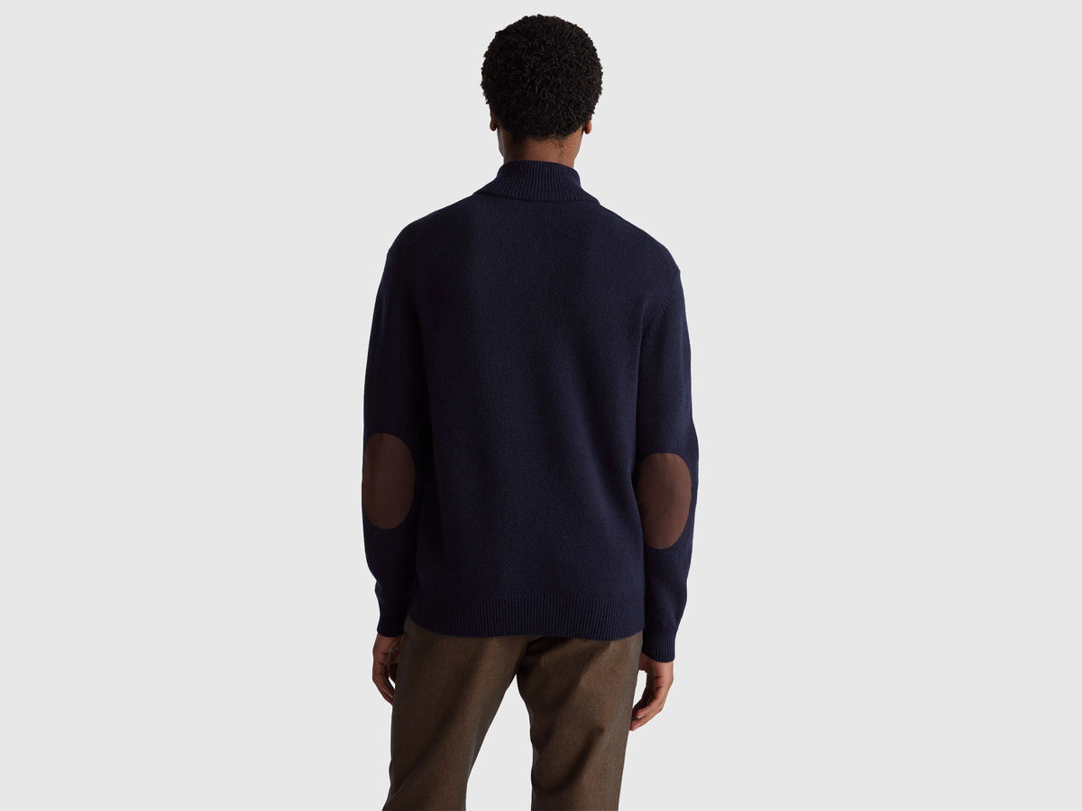Benetton_Dark Blue_Turtleneck in Wool Blend_1444U2022_3C1_02