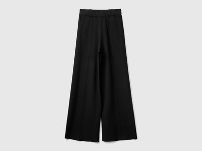 Palazzo Trousers in Viscose Blend_17Q3DF00R_100_04