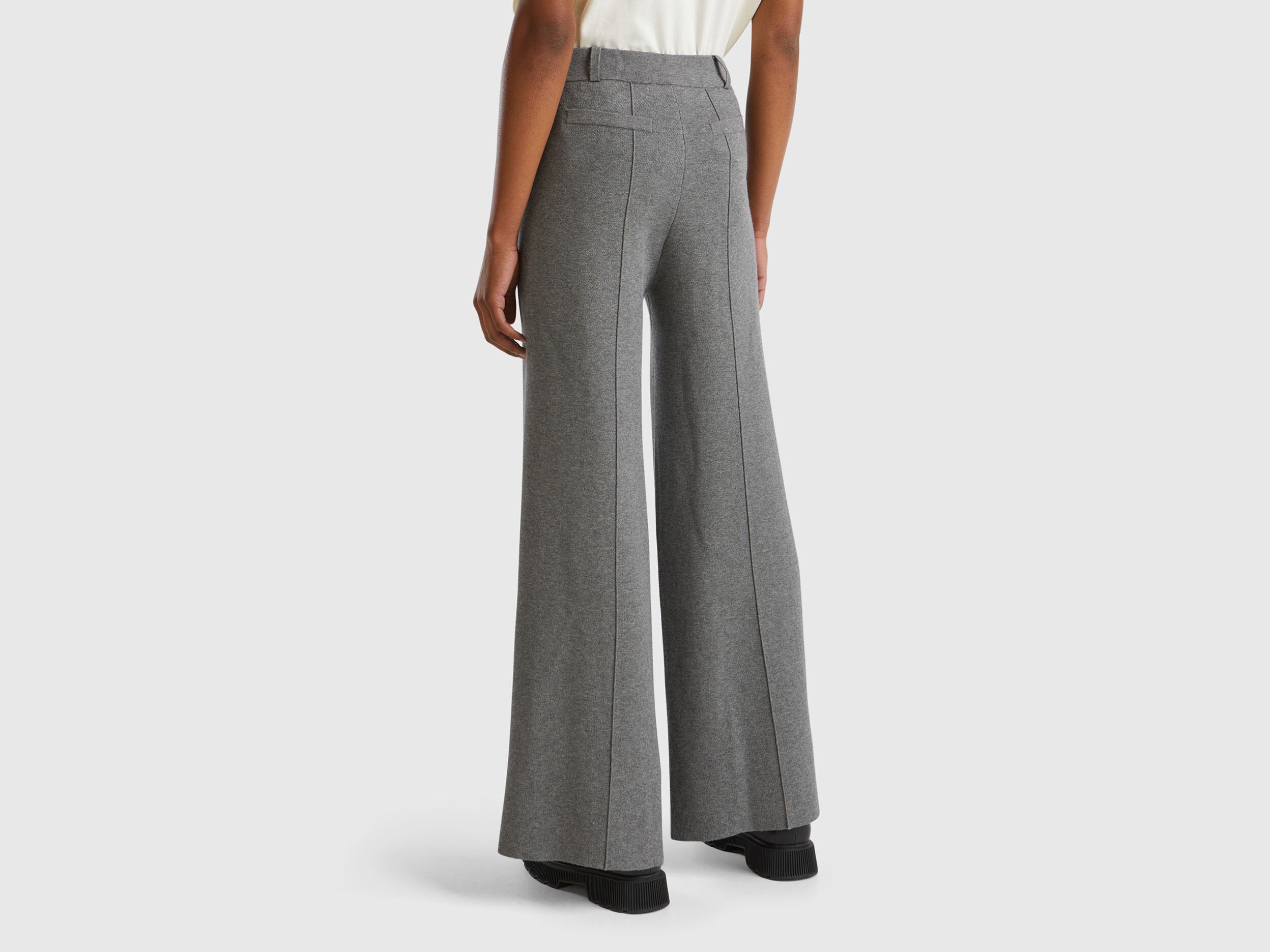 Palazzo Trousers in Viscose Blend_17Q3DF00R_507_03