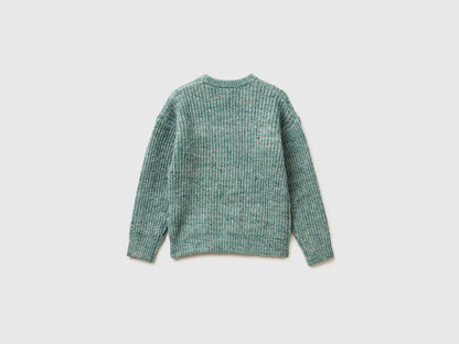 Benetton_Aqua_Sweater in Wool Blend_17UFC109Y_79W_02