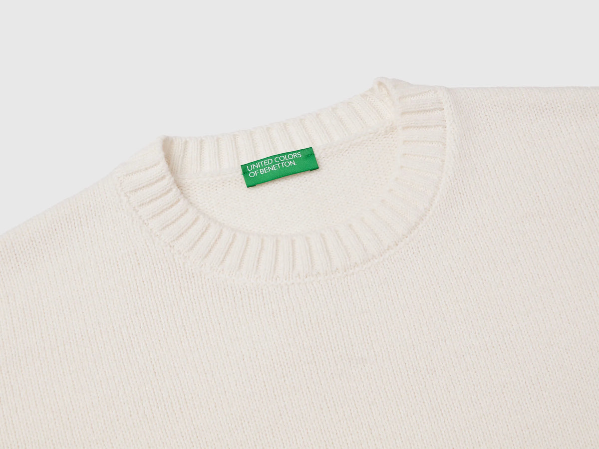 Benetton_Creamy White_Sweater with Fringe_191VD10EZ_000_07