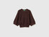 Benetton Brown Women Oversized Sweater in Linen Blend SKU: 1MMXD10H6_33T Image 01