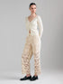 Sisley Creamy white Women Ribbed Cardigan SKU: 1U3RL603S_00V Image 01