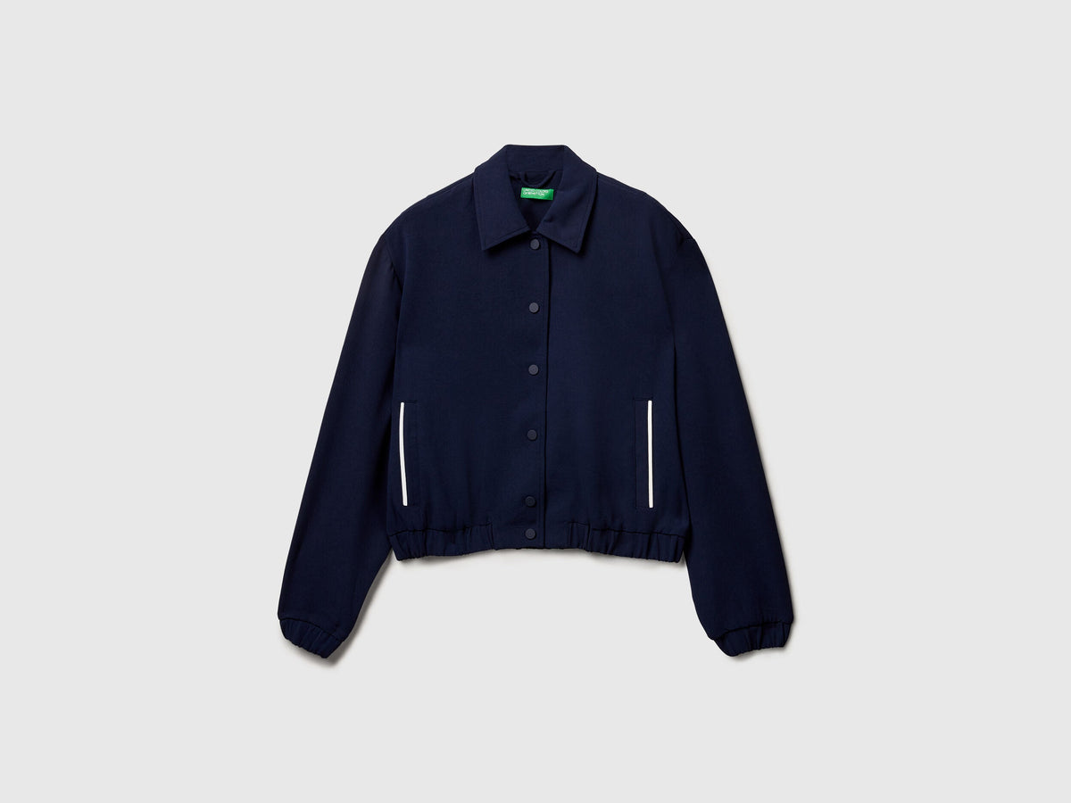 Benetton_Dark Blue_Regular Fit Bomber Jacket_20A6DN085_252_05