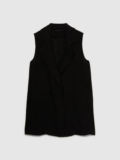 100% Linen Open Vest_21I4LJ00L_100_06