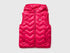 Benetton Fuchsia Girls Sleeveless Jacket with Hood SKU: 21INGJ00H_12E Image 01