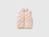 Benetton Soft Pink Girls Padded Sleeveless Jacket SKU: 21INGJ00T_08Q Image 01
