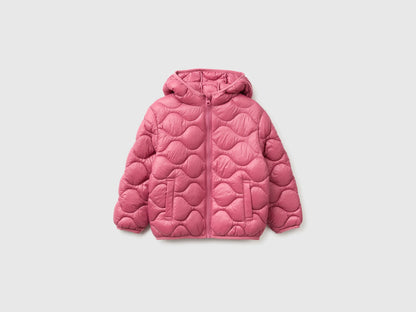 Benetton Fuchsia Girls Padded Jacket with Hood SKU: 21INGN04M_2J4 Image 01