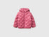 Benetton Fuchsia Girls Padded Jacket with Hood SKU: 21INGN04M_2J4 Image 01