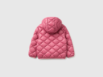 Benetton Fuchsia Girls Padded Jacket with Hood SKU: 21INGN04M_2J4 Image 02