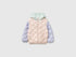 Benetton Soft Pink Girls Padded Jacket with Hood SKU: 21INGN04M_901 Image 01