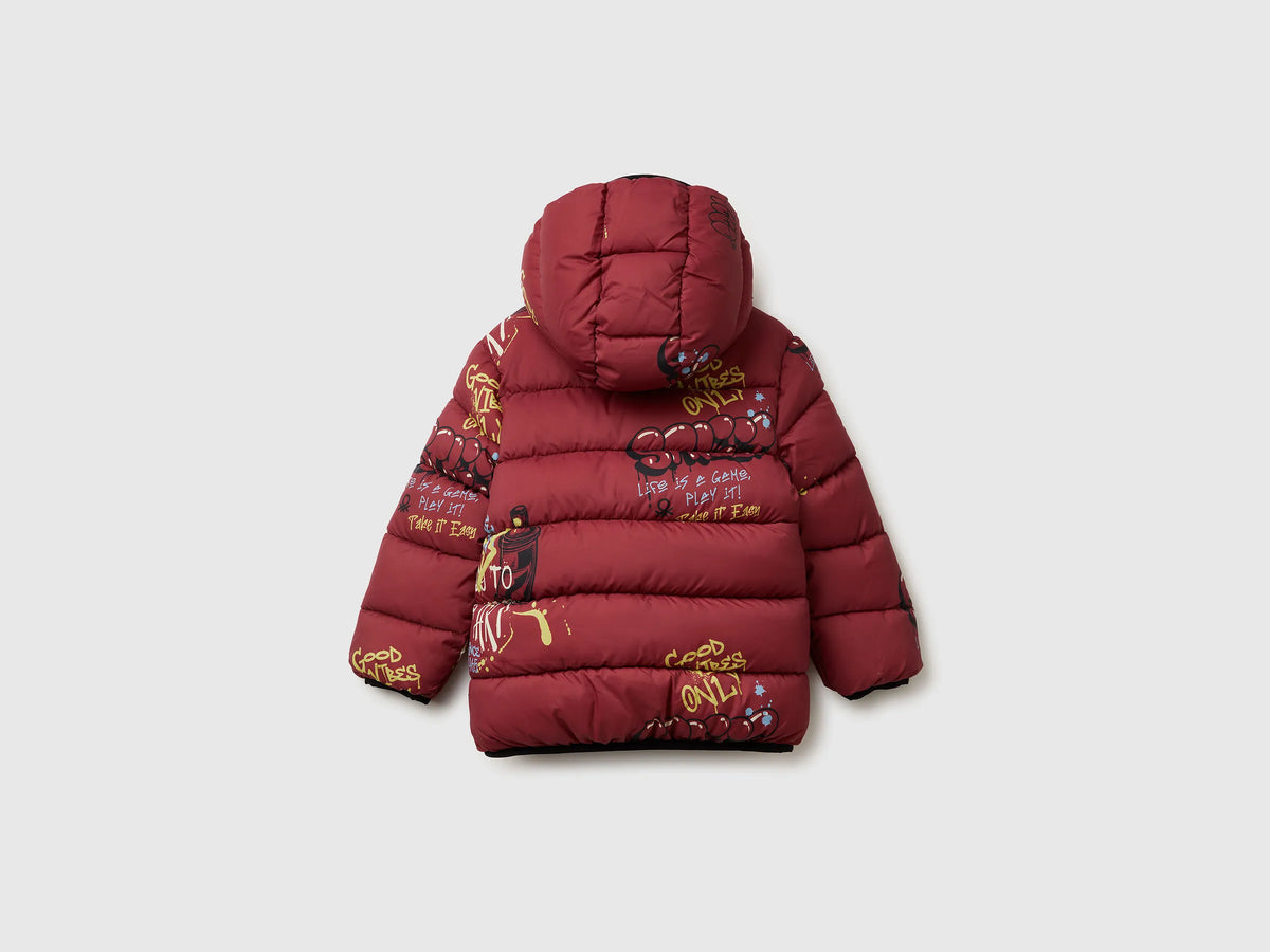 Benetton_Coral_"Rain Defender" Patterned Jacket_23ANGN047_70Q_02
