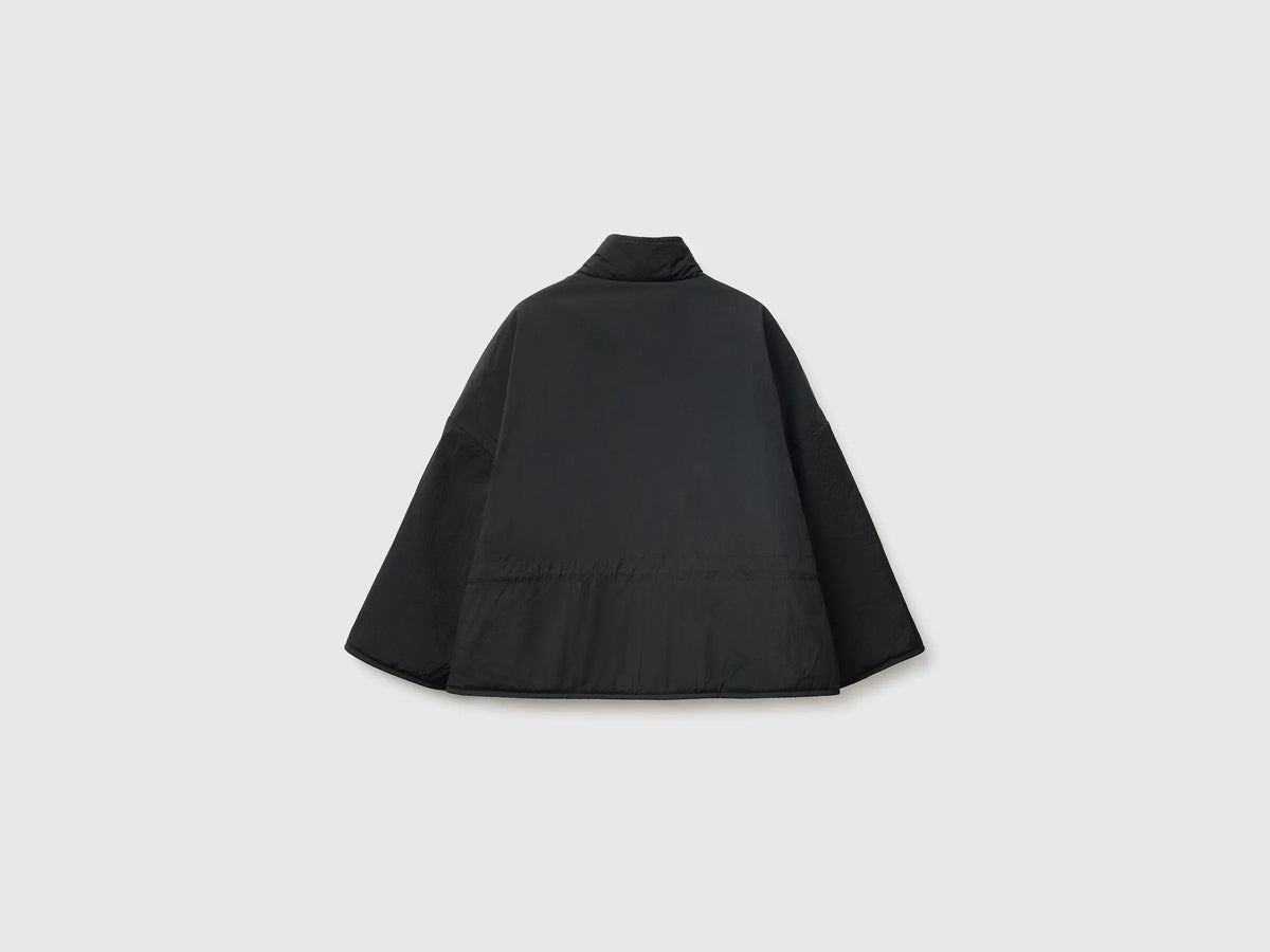 Benetton Black Women Reversible Padded Jacket SKU: 24RGDN0AE_100 Image 04
