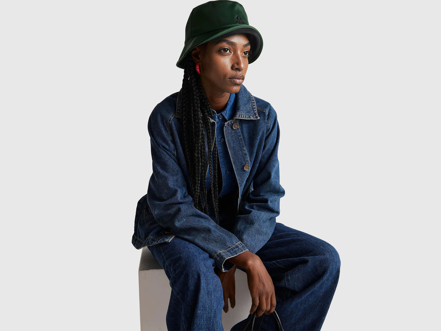 Benetton_Blue_Short Denim Trench Coat_296XDN005_901_03