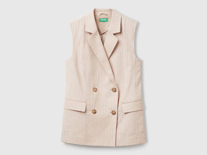 Benetton_Long Pinstriped Vest_29KBDJ00W_901_04