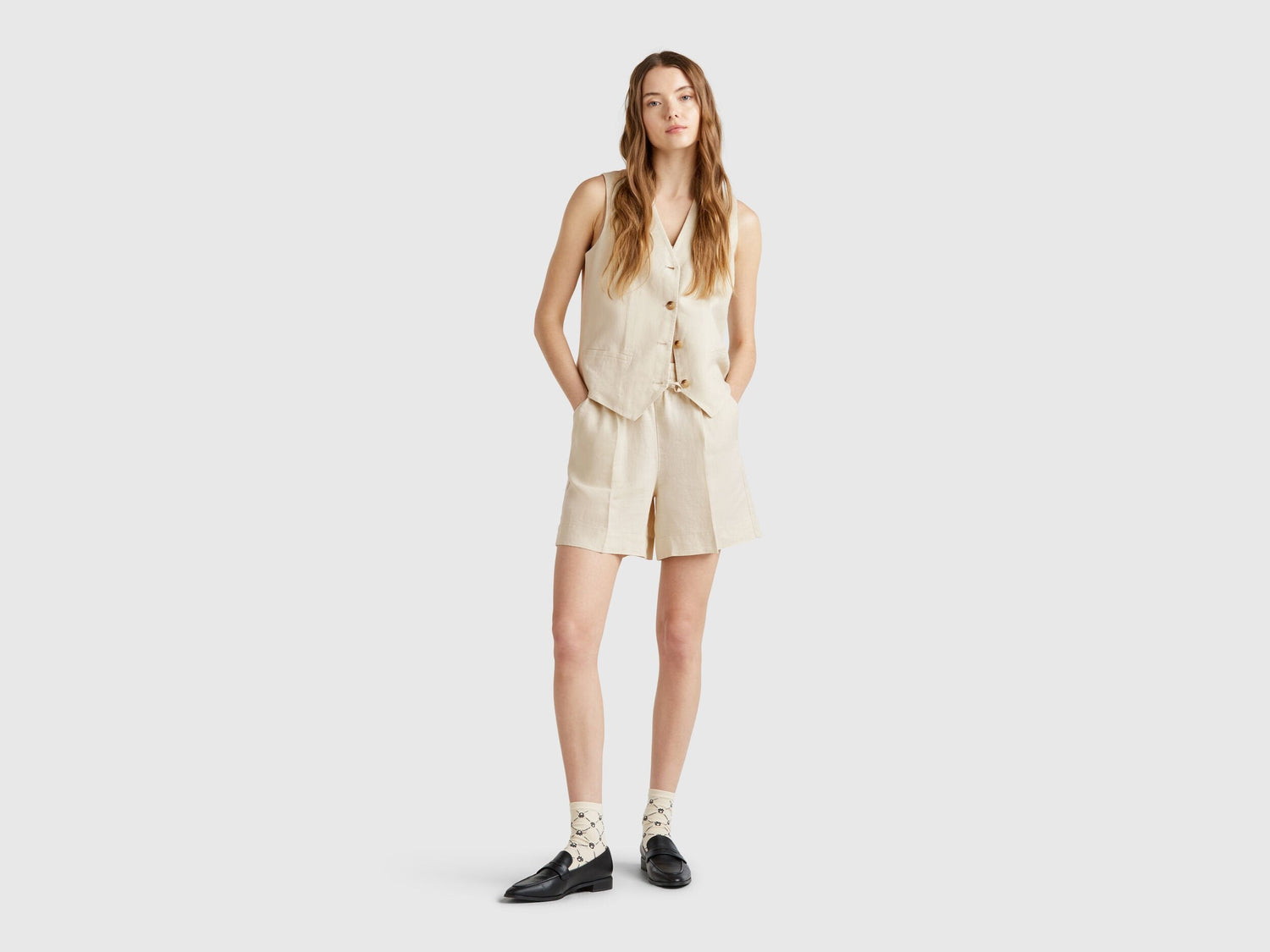 Benetton_Pure Linen Vest_2AGHDJ00G_152_03