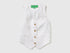 Benetton White Women 100% Linen Vest SKU: 2AGHDJ014_101 Image 01