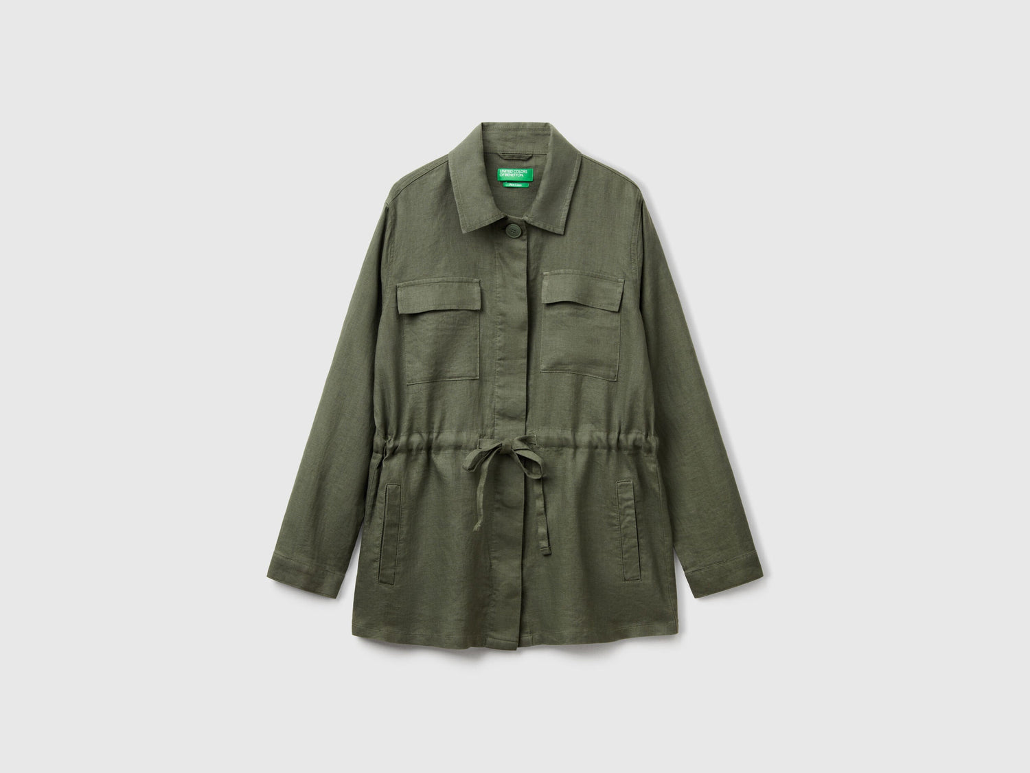Benetton_Jacket with Drawstring in Pure Linen_2AGHDN07Q_20W_04