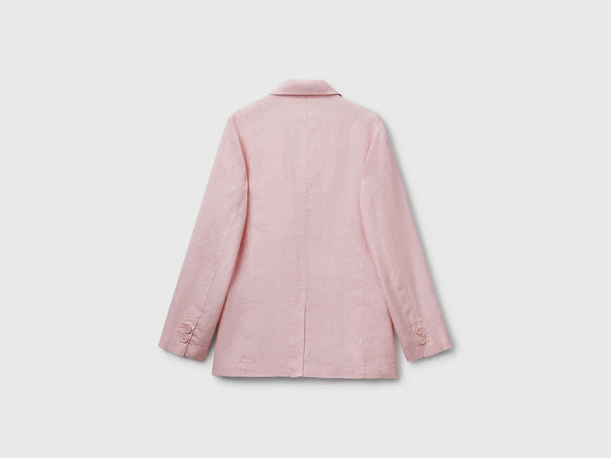 Benetton_Blazer in Pure Linen_2AGHDW00R_04U_06