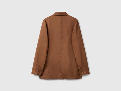 Benetton_Blazer in Pure Linen_2AGHDW00R_0B1_05