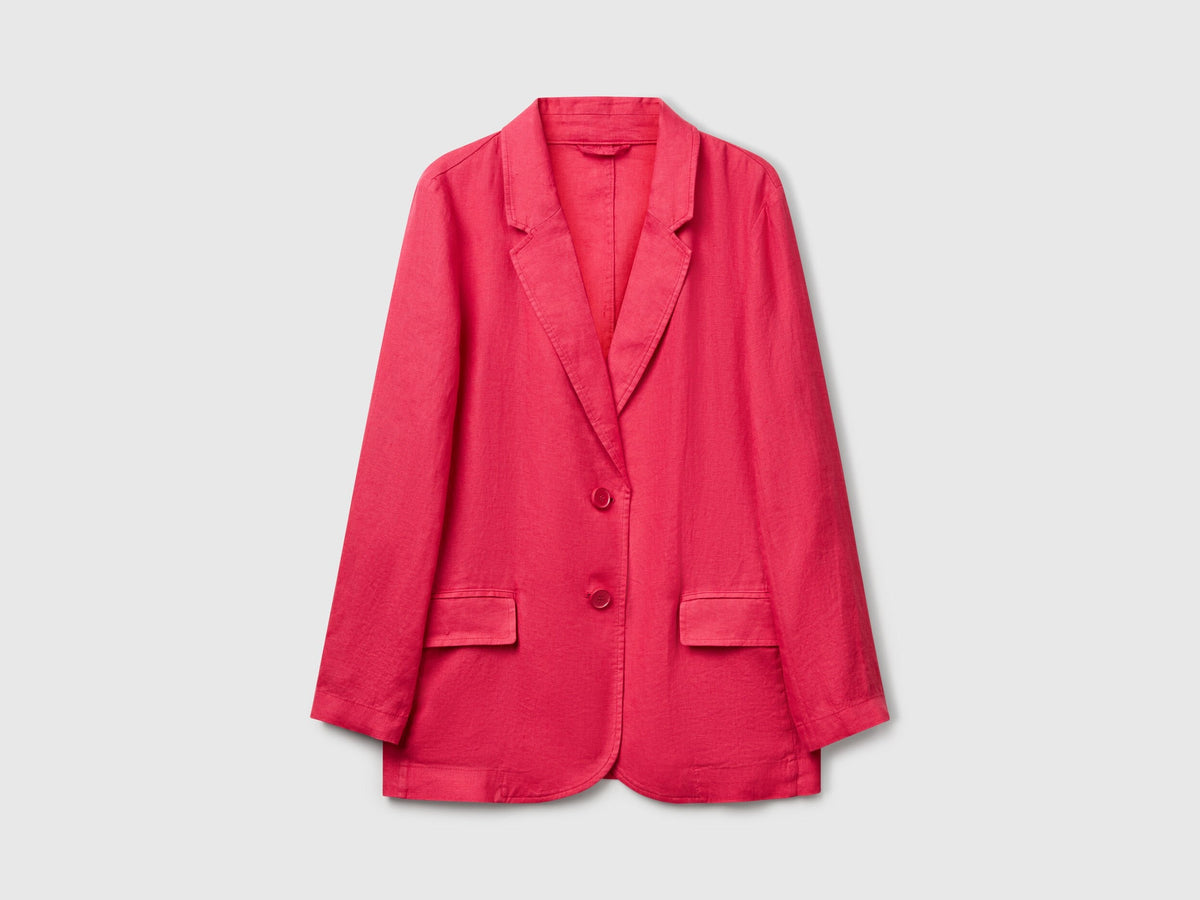 Benetton_Blazer in Pure Linen_2AGHDW00R_12E_04