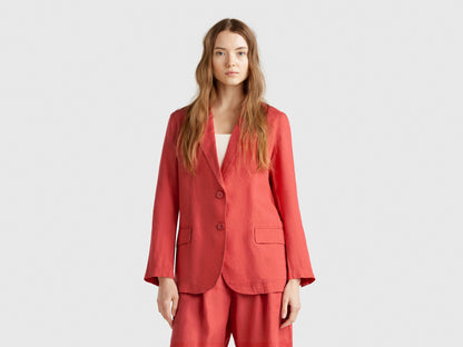 Benetton_Blazer in Pure Linen_2AGHDW00R_136_01