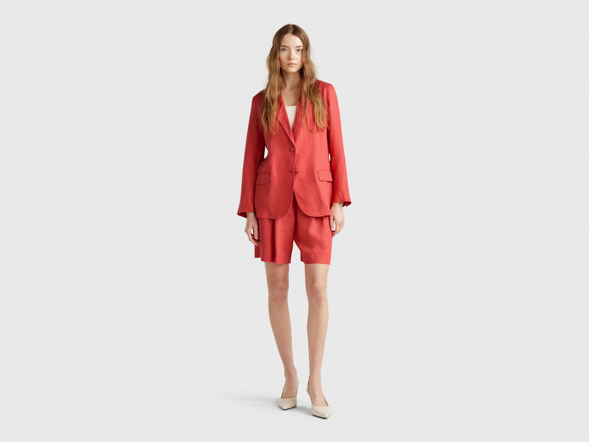 Benetton_Blazer in Pure Linen_2AGHDW00R_136_03