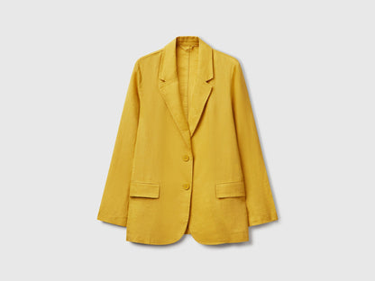 Benetton_Blazer in Pure Linen_2AGHDW00R_36H_05