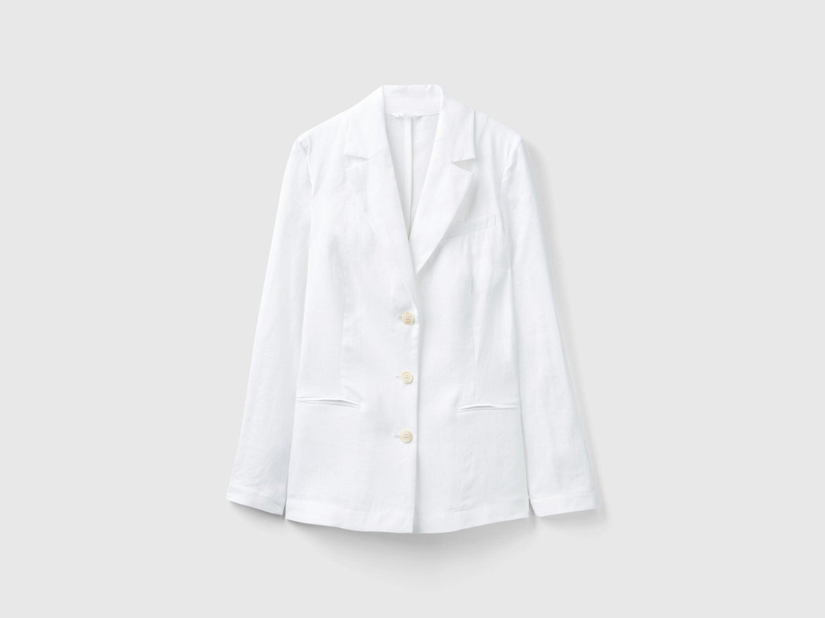 Blazer In Pure Linen_2Aghdw01Z_101_05