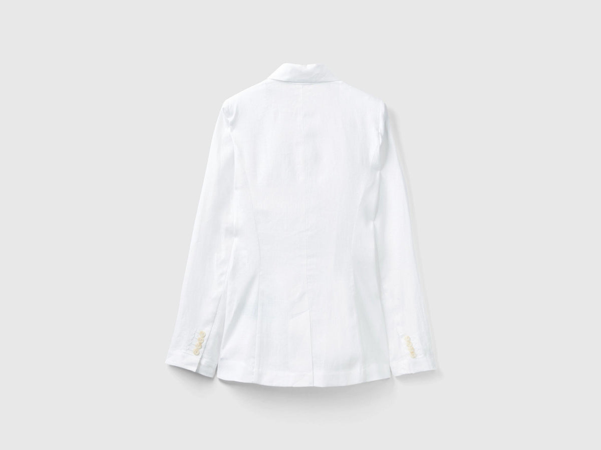 Blazer In Pure Linen_2Aghdw01Z_101_06