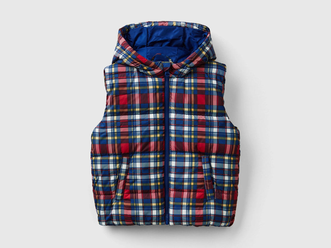 Tartan Padded Vest_2DFVGJ00I_63C_01