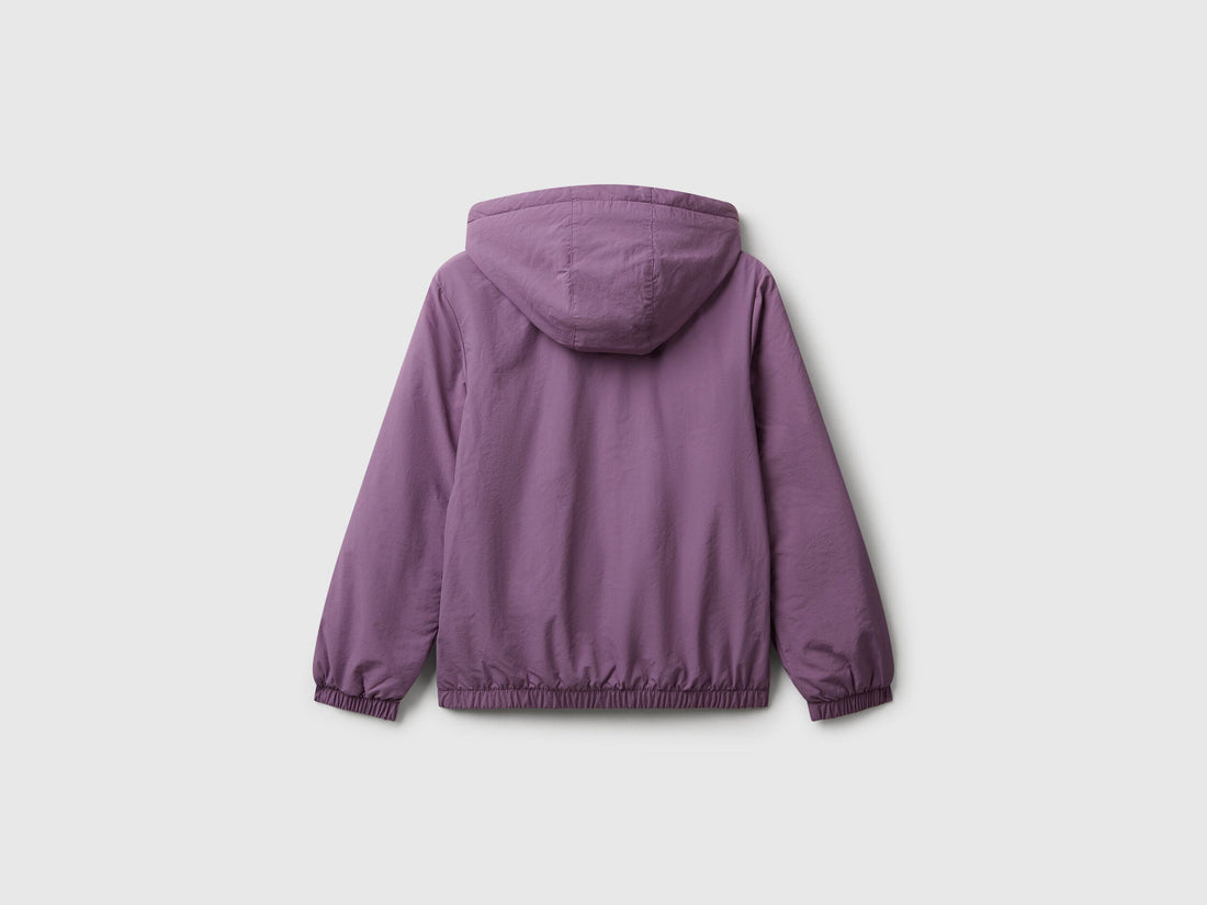 Benetton_Purple_Light &quot;Rain Defender&quot; Jacket_2IGGCN06E_1V4_02
