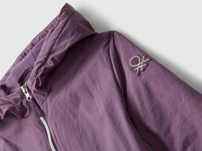 Benetton_Purple_Light &quot;Rain Defender&quot; Jacket_2IGGCN06E_1V4_03