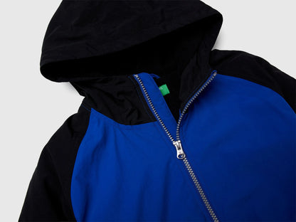 Benetton Multi-Color Boys Nylon Jacket with Hood SKU: 2IGGCN06J_902 Image 03