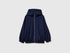 Benetton Dark blue Boys Nylon Jacket SKU: 2IGGCN06Z_252 Image 01