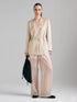Sisley Nude Women Shiny Effect Blazer SKU: 2JFDLW045_018 Image 01