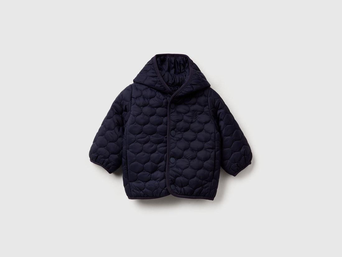 Benetton_Dark Blue_Quilted &quot;Rain Defender&quot; Jacket_2MJAAN00Z_252_01
