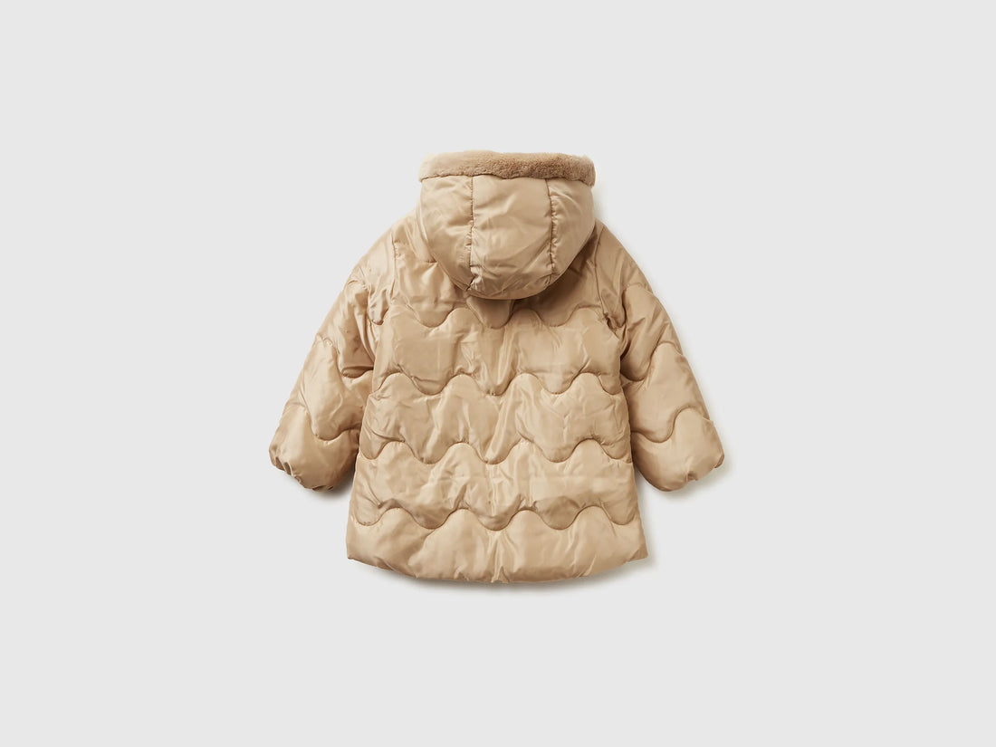 Benetton_Beige_Shiny Nylon Jacket_2SVKGN045_1K3_02