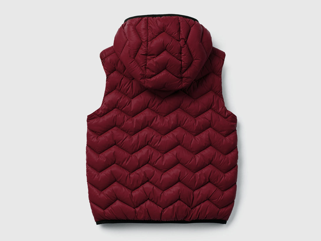 Benetton_Burgundy_Padded Vest with Hood_2TWDCJ00R_129_02
