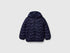 Benetton Dark blue Boys Padded Jacket with Hood SKU: 2TWDGN02V_252 Image 01