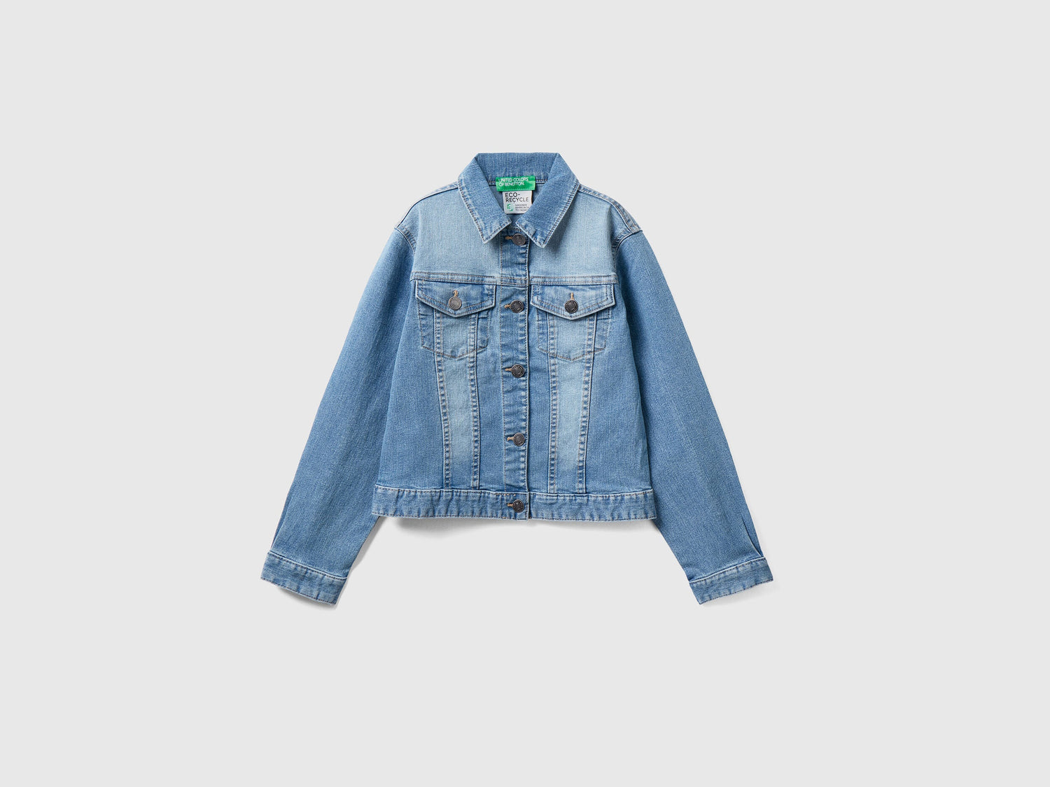 &quot;Eco-Recycle&quot; Jean Jacket_2XA2CN021_901_01