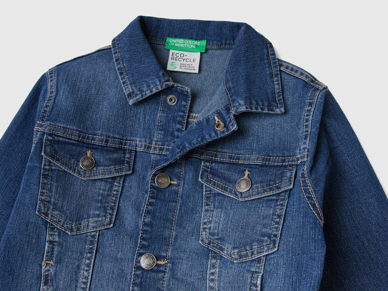 &quot;Eco-Recycle&quot; Denim Jacket_2XA2CN022_901_03