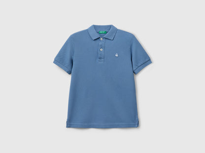 Benetton_Slim Fit Polo in Pure Cotton_3089C300Q_11W_01
