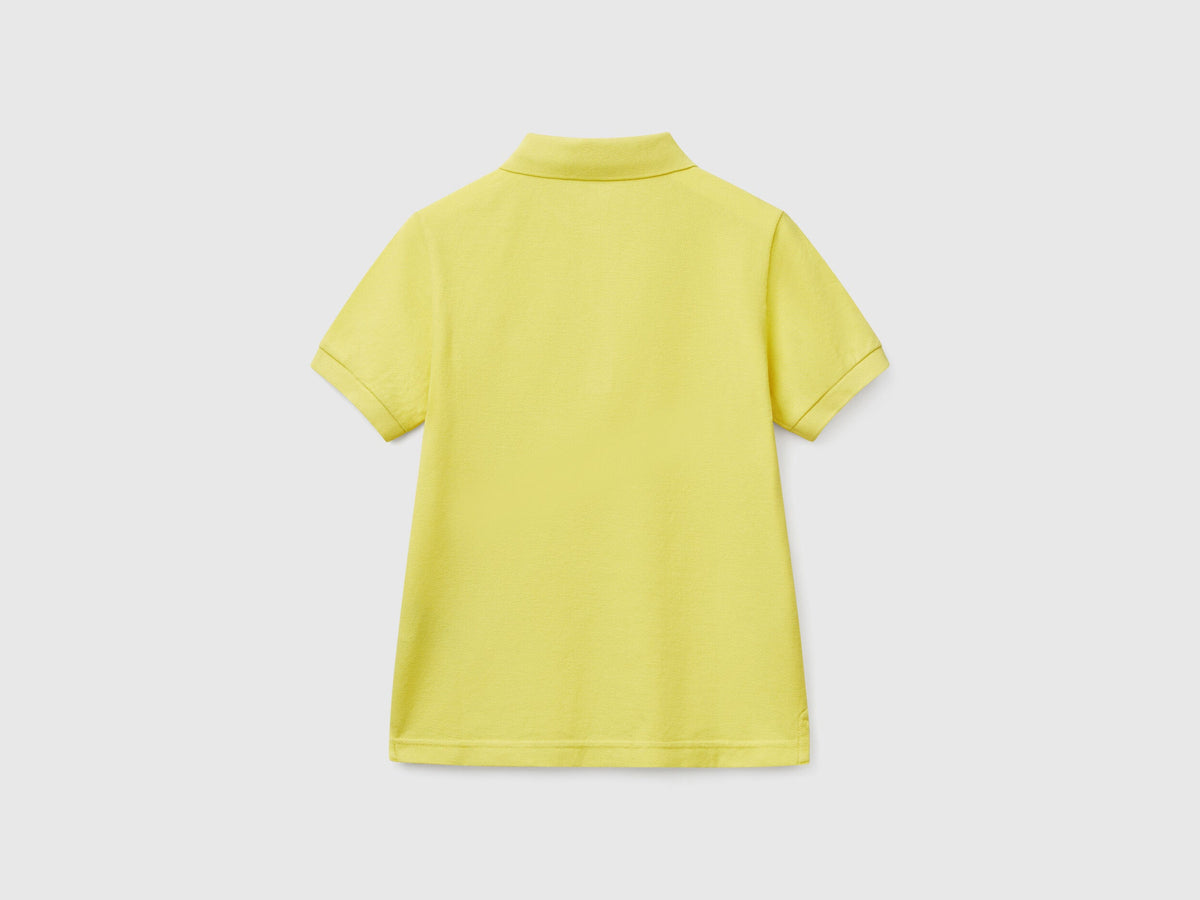 Benetton_Slim Fit Polo in Pure Cotton_3089C300Q_1T1_02