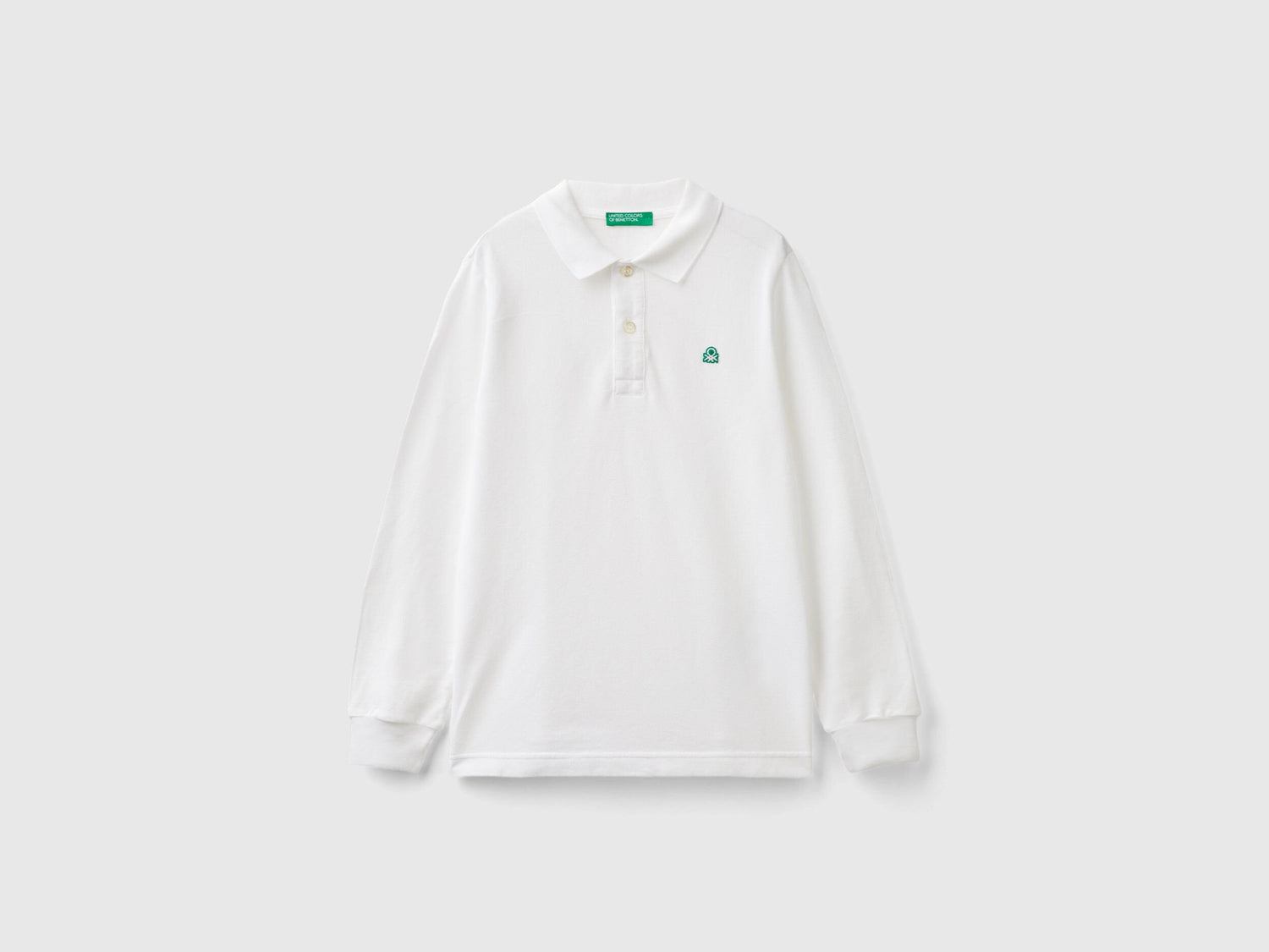 100% Organic Cotton Long Sleeve Polo_01