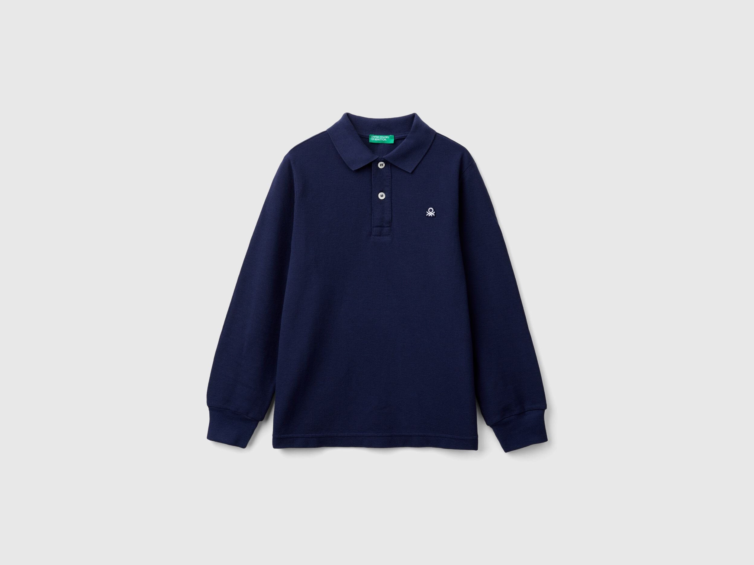 100% Organic Cotton Long Sleeve Polo_01