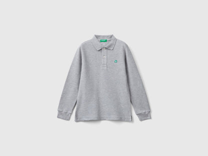 100% Organic Cotton Long Sleeve Polo_01