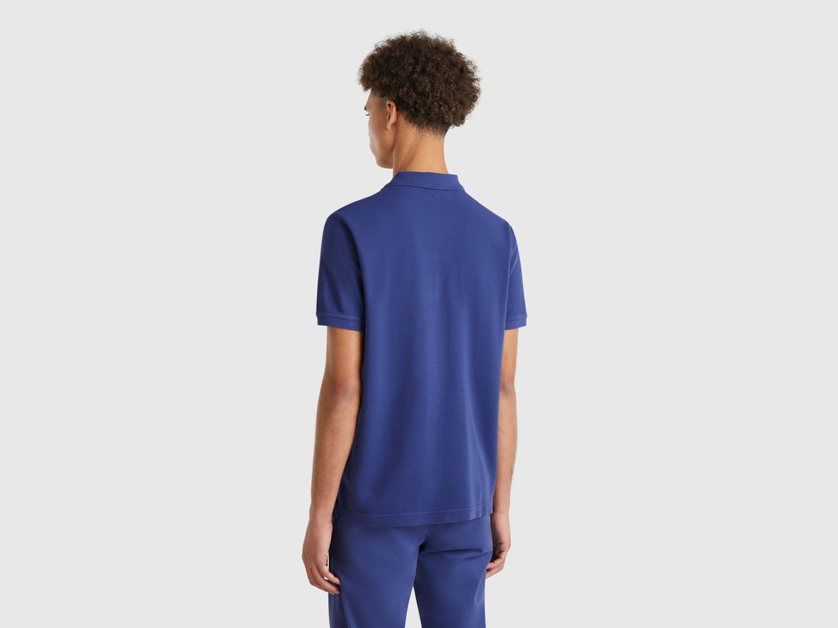 Benetton_Blue Regular Fit Polo_3089J3179_34H_02