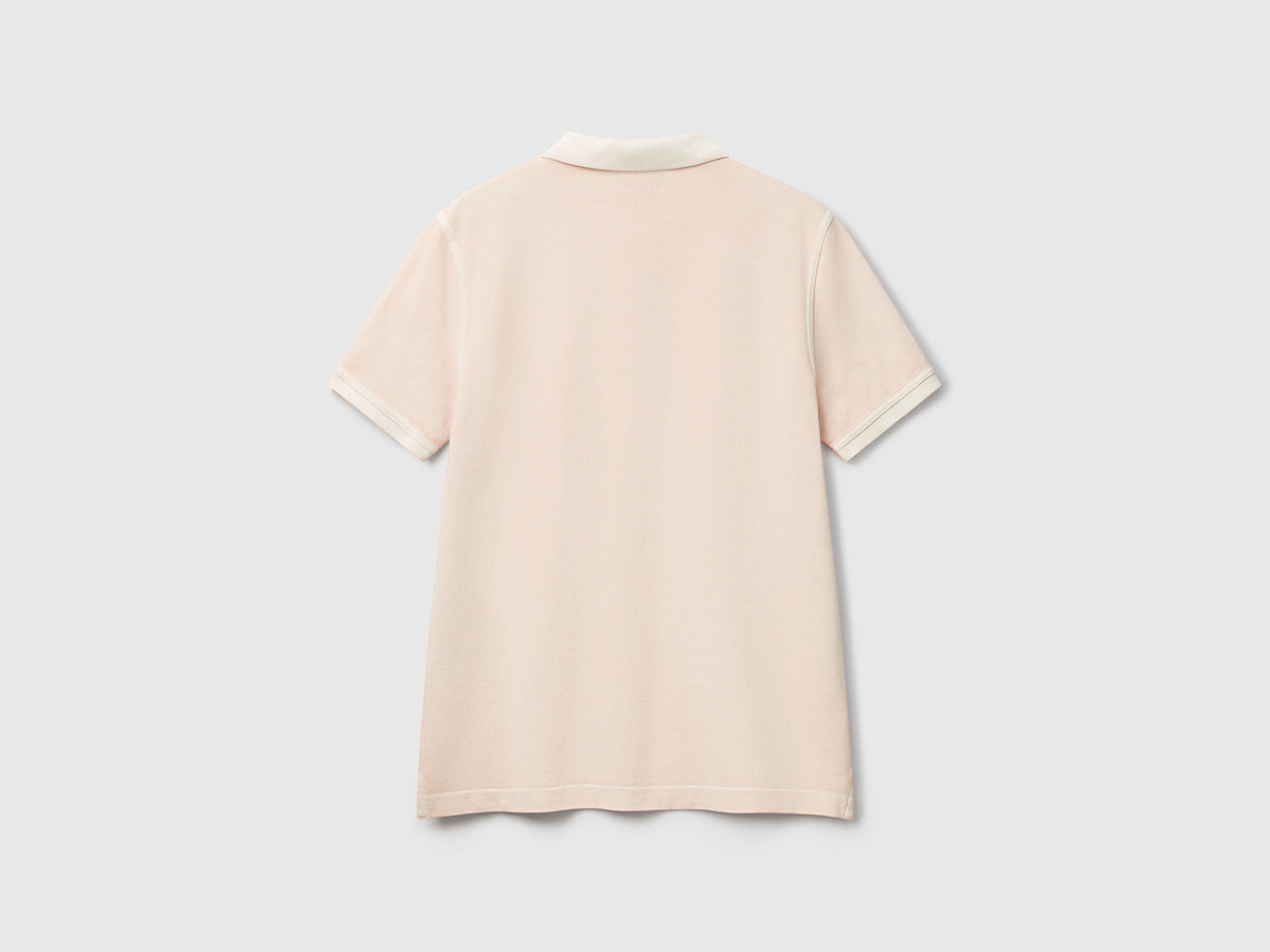 Benetton_Powder Pink Regular Fit Polo_3089U302D_68Q_05